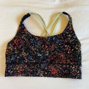 Lululemon floral bra